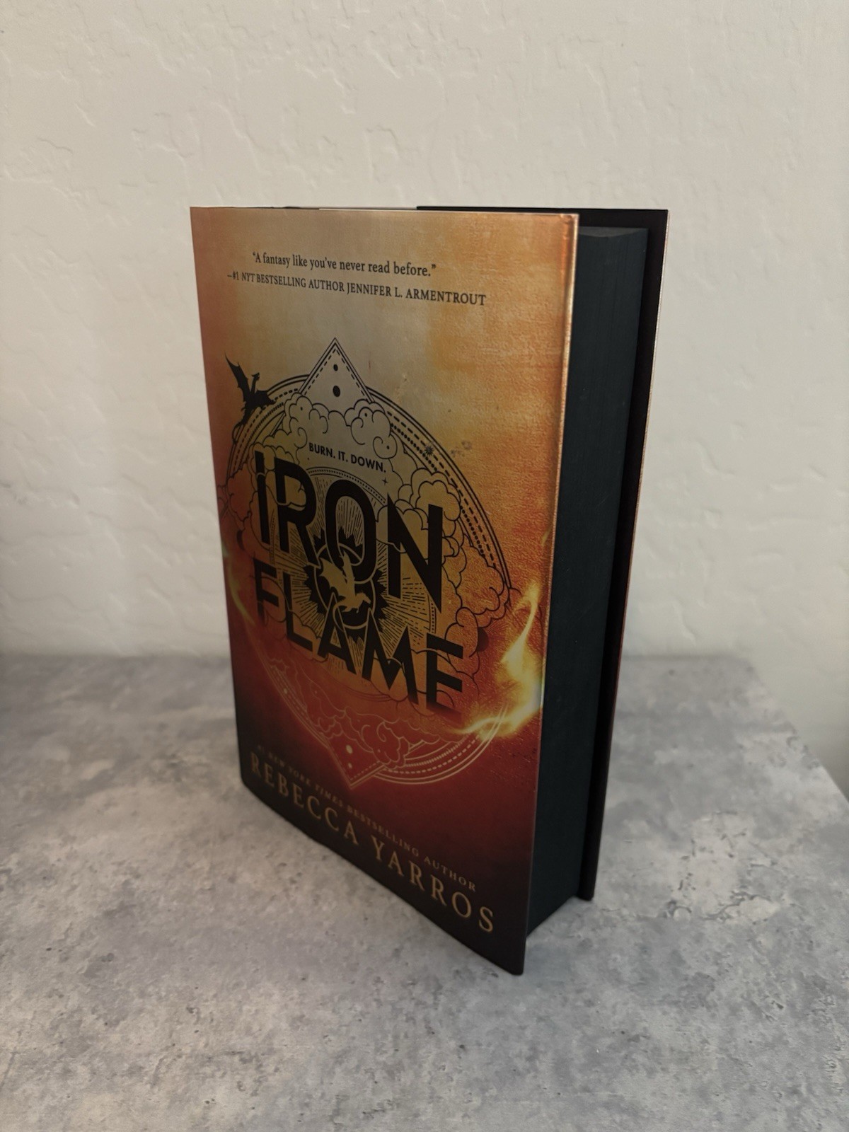 Iron Flame – First Edition Hardcover, Rebecca Yarros, The Empyrean Ser.