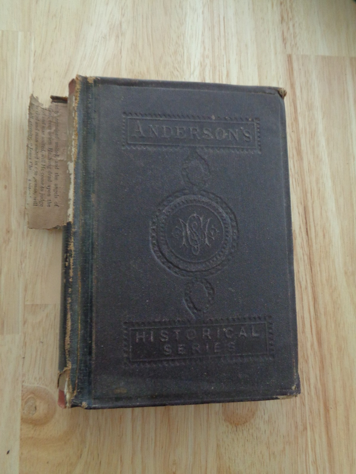 Anderson&rsquo;s United States Reader, Historical Series by John J Anderson HC 1873
