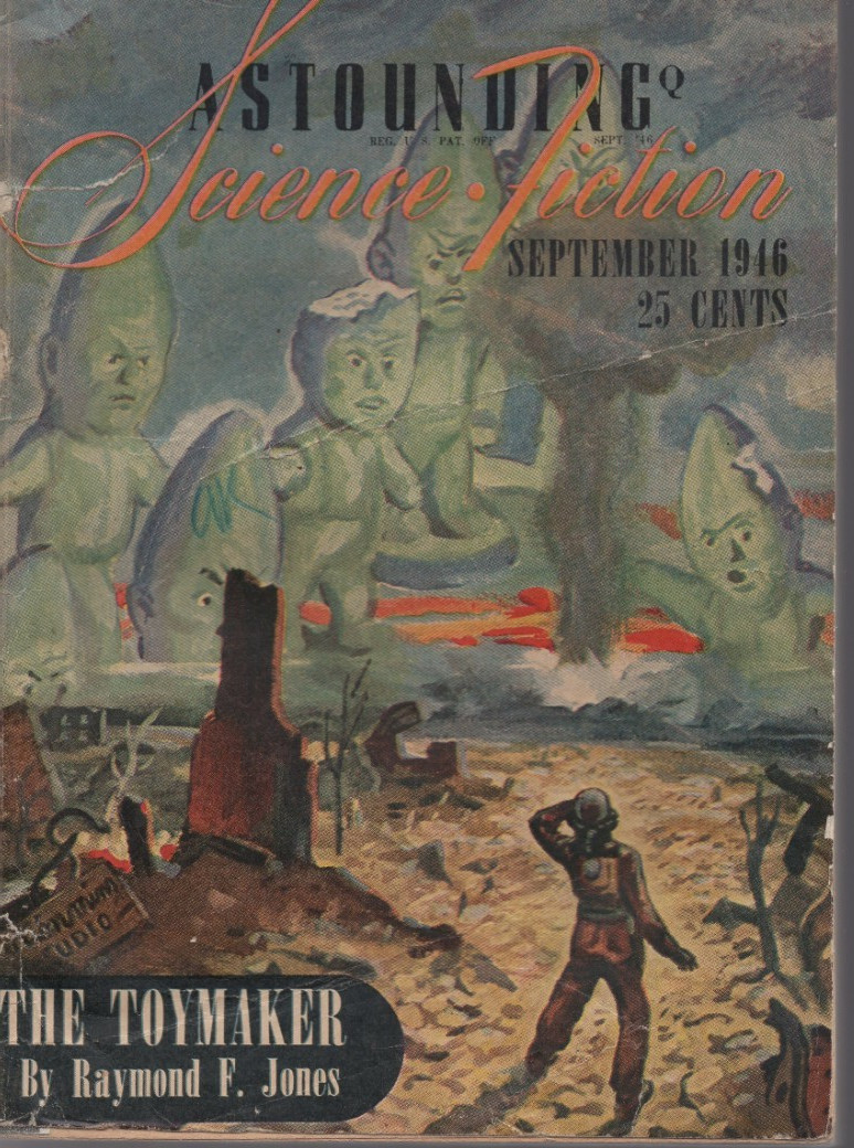 ASTOUNDING SCIENCE FICTION 09/46 G+ VINTAGE SCIENCE FICTION PULP MAGAZINE!