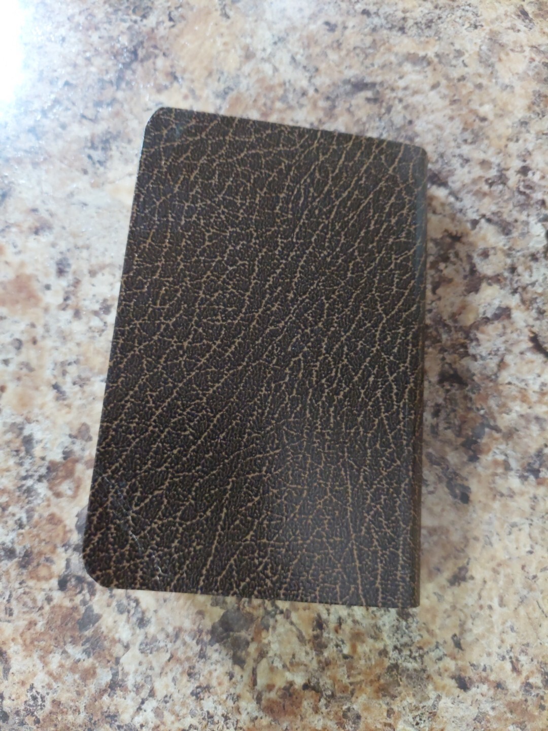 New Testament Psalms Proverbs GIDEON BIBLE Pocket Mini Brown
