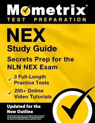 NEX Study Guide: 3 Full-Length – Paperback, by Bowling Matthew – Very Good