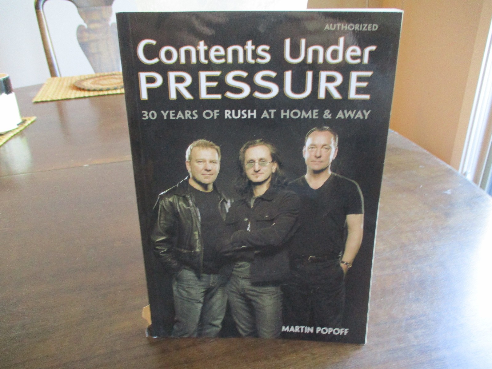 Contents Under Pressure: 30 Years of Rush at Home and Away – VG condition $1.95