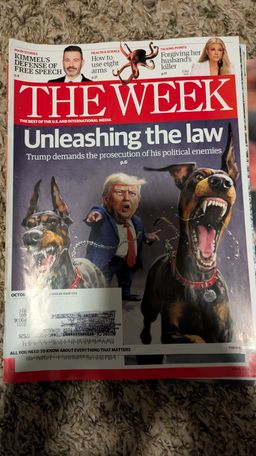 THE WEEK Magazine – October 3, 2025 « Unleashing the Law »