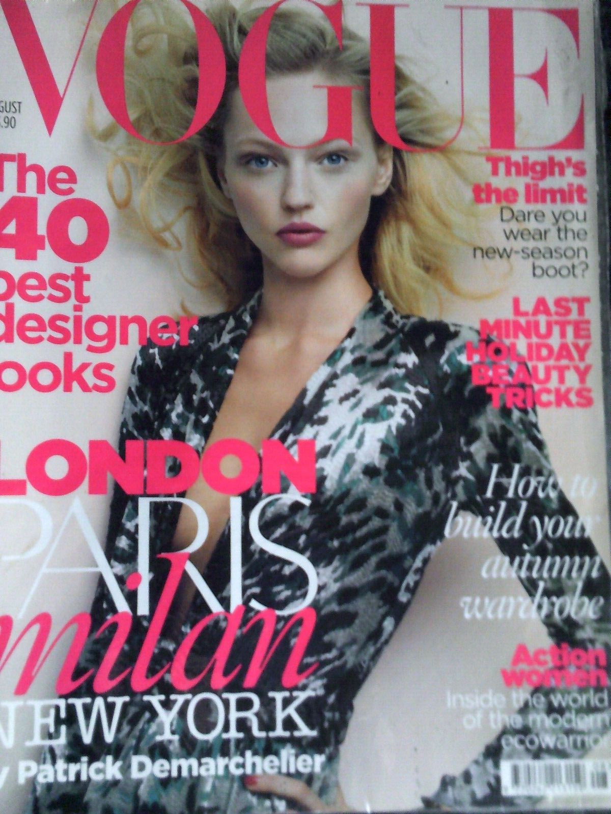 Vogue August 2009 – Lovely Smooth Copy – Gift Quality –