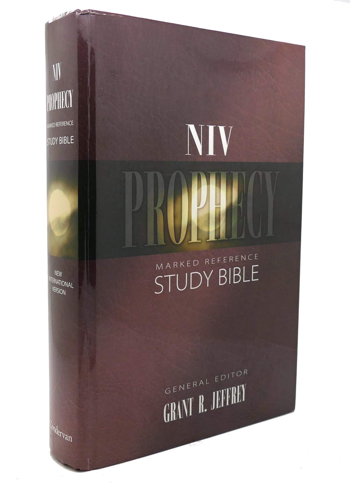 NIV Prophecy Marked Reference Study Bible – Hardcover