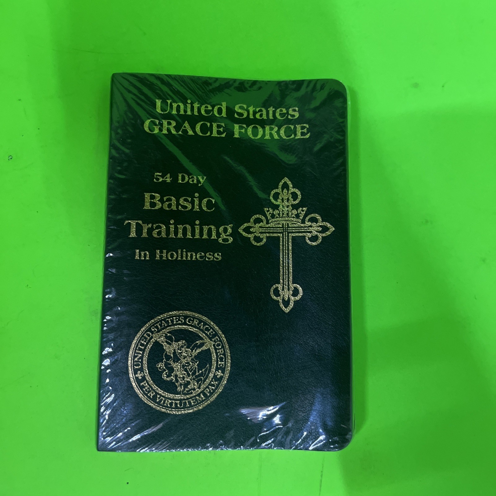 United States Grace Force By Fr. Richard M. Heilman Leather Like Bound *New
