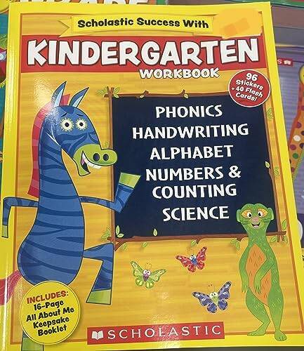 Scholastic- Kindergarden Workbook – Paperback By NA – GOOD