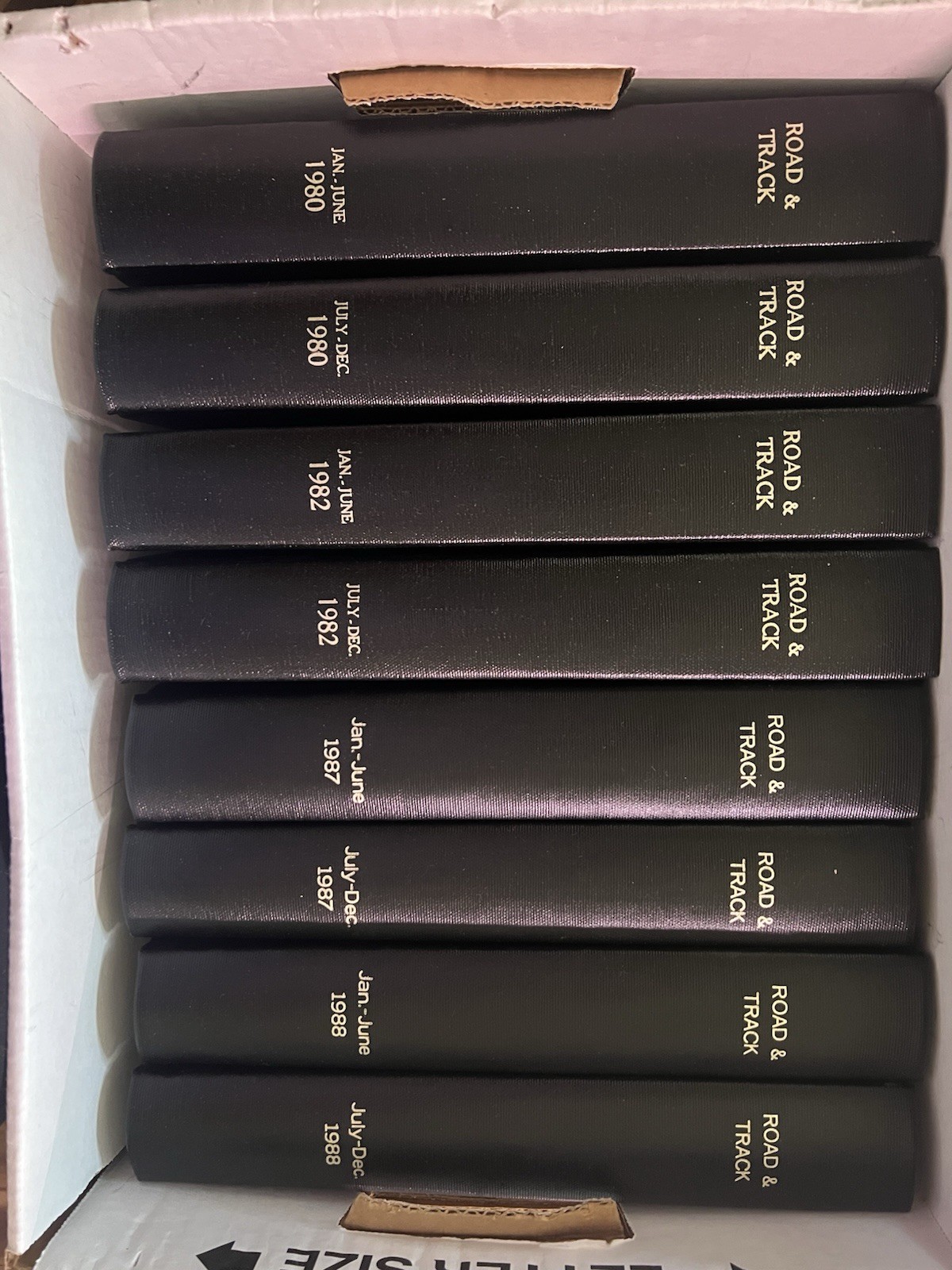 Road & Track Magazine Lot of 40 hardbound RARE – PICK YOUR YEAR