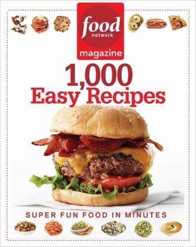 Food Network Magazine 1,000 Easy Re- 1401310745, paperback, Food Network Magazin