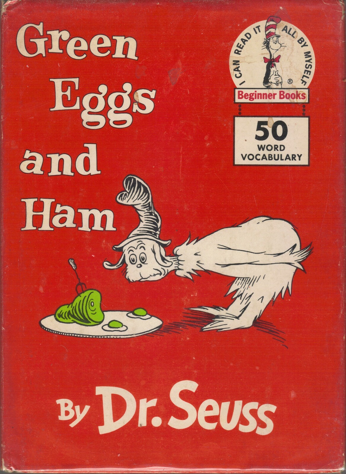GREEN EGGS AND HAM-DR. SEUSS-1ST ED W/$1.95 DJ-1960-SUPERIOR COLLECTIBLE!