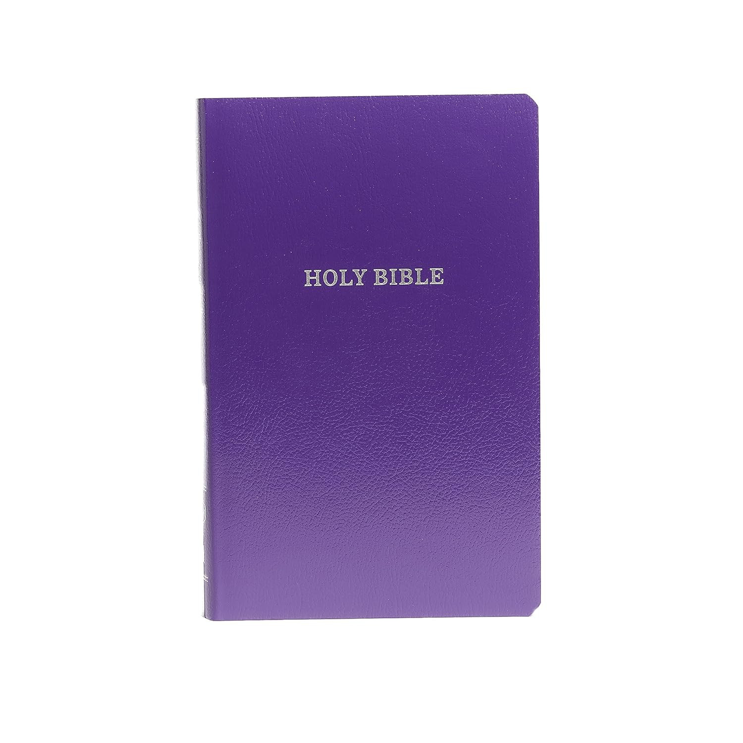 KJV Holy Bible: Gift and Award, Purple Leather-Look, Red Letter, Comfort Print: