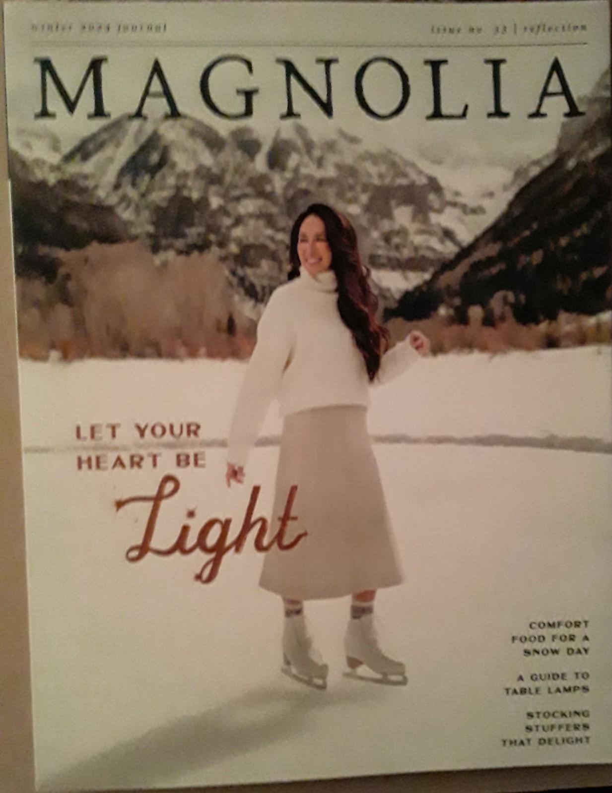 MAGNOLIA JOURNAL MAGAZINE – WINTER 2024 – LET YOUR HEART BE LIGHT