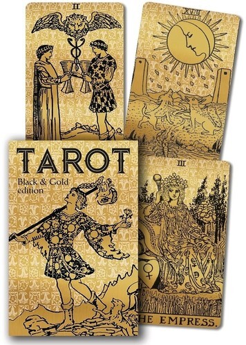 Tarot Black & Gold Edition [New Book] Boxed Set, Card, Illustrated