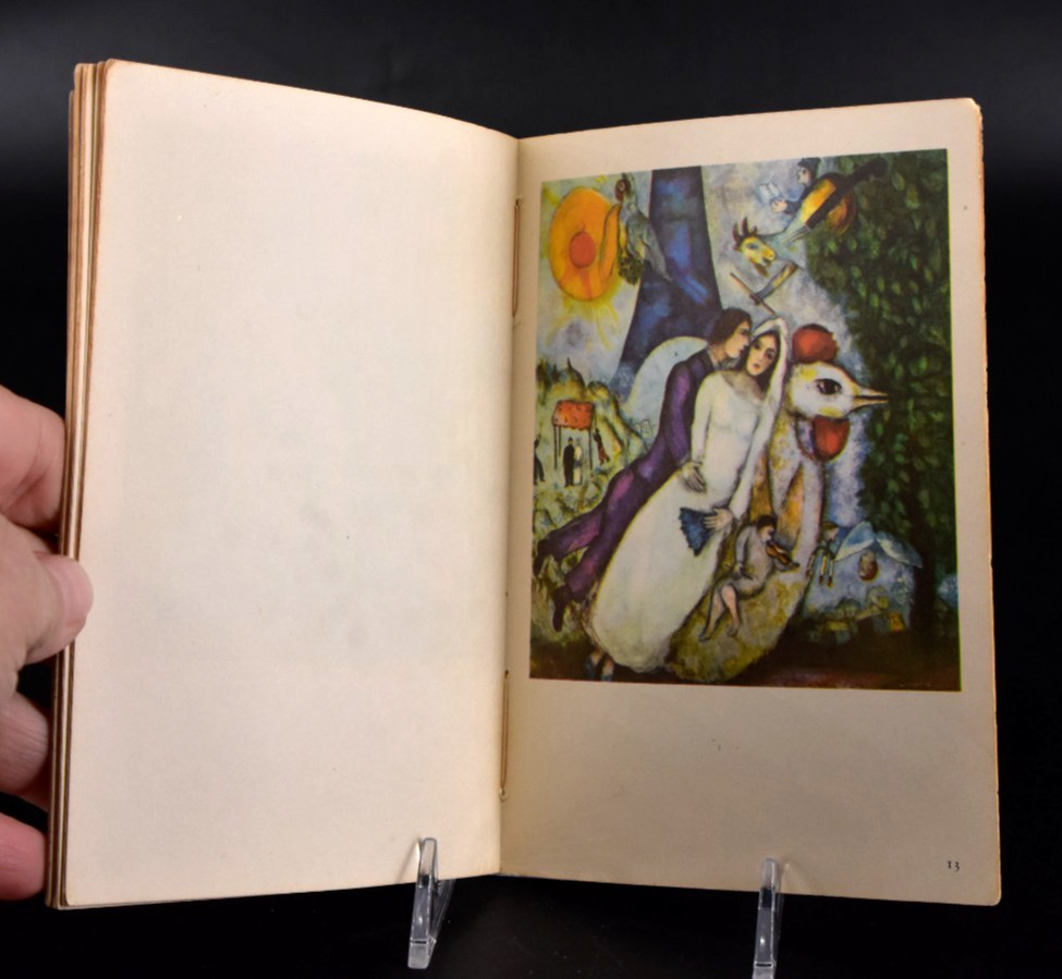 Vintage 1950s Mini Art Picture Books ABC Ferdinand Hazan Lot of 2 Klee & Chagall