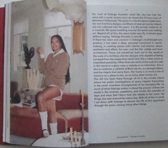 Solange Knowles APARTAMENTO MAGAZINE – ISSUE #30 – FALL 2022 / 2023 New