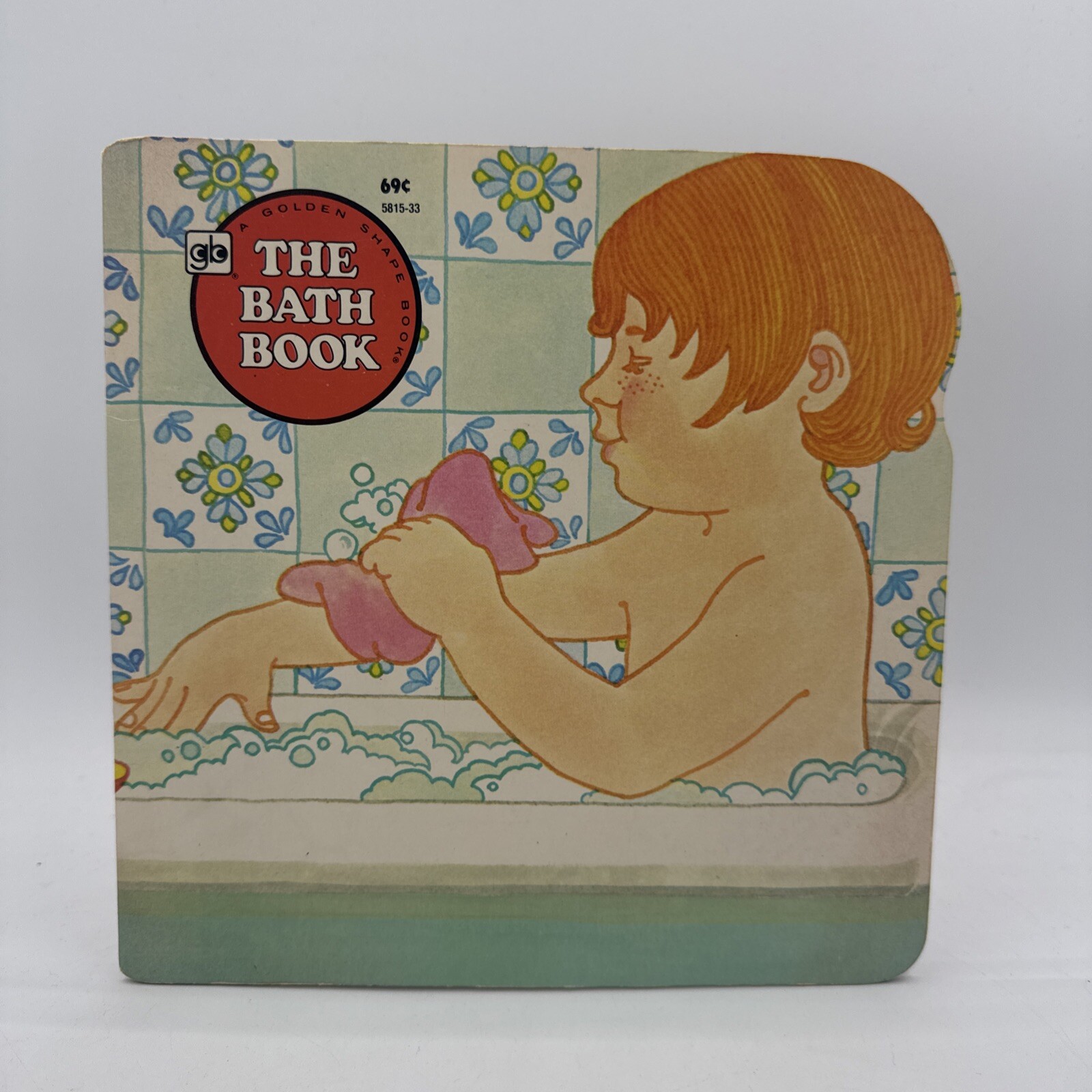 Vintage Golden Shape Book The Bath Book (1978/1981) 4th Printing Children&rsquo;s Book