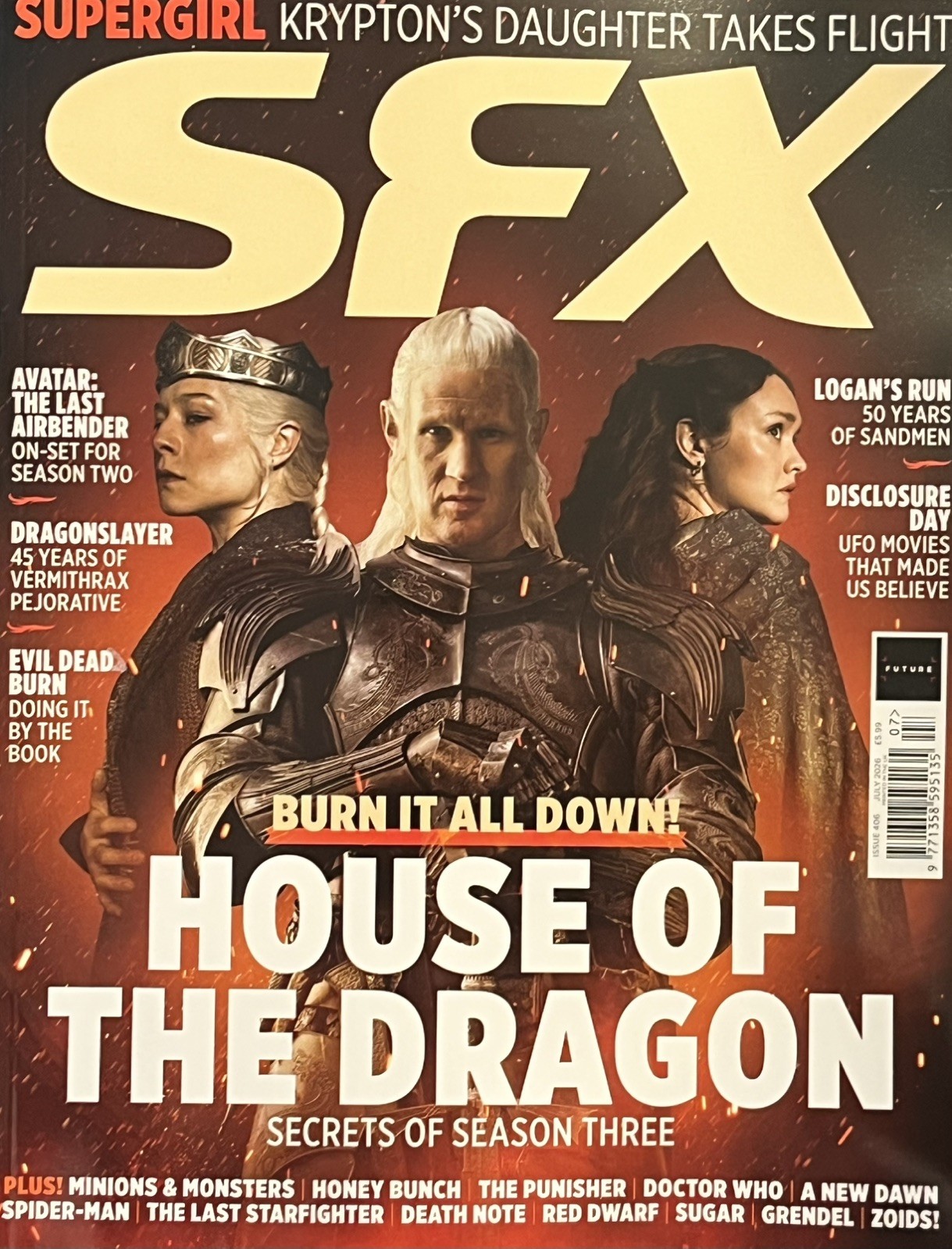 SFX MAGAZINE ISSUE JULY 2026