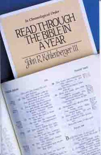 Read Through the Bible in a Year: In Chronological O- 0802471684, paperback, III