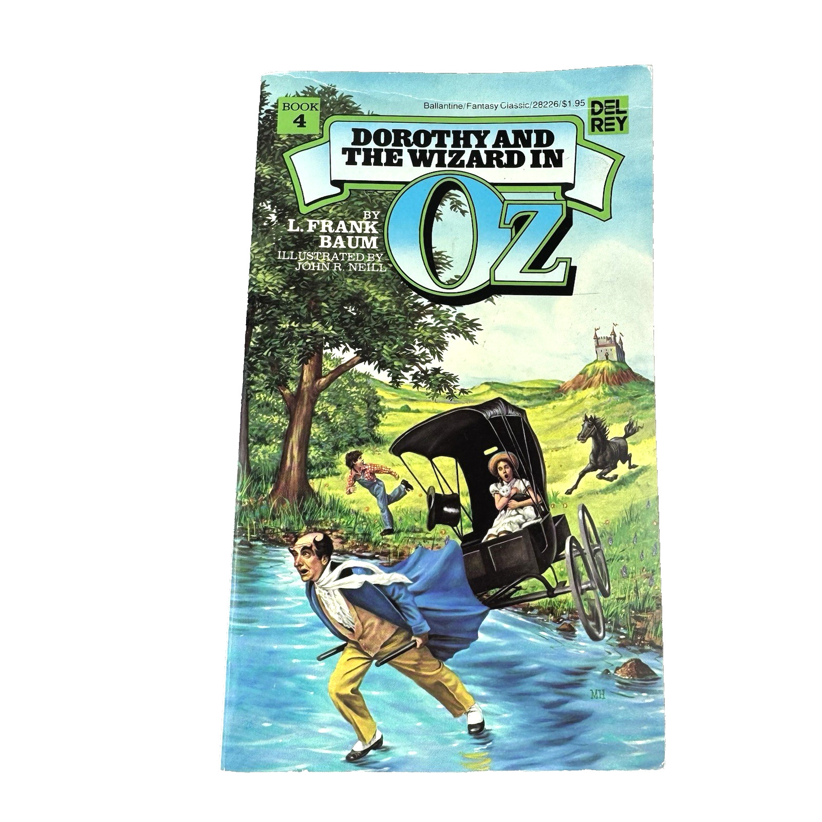 Dorothy and the Wizard in Oz (Oz #4) L. Frank Baum Paperback Del Rey 1981
