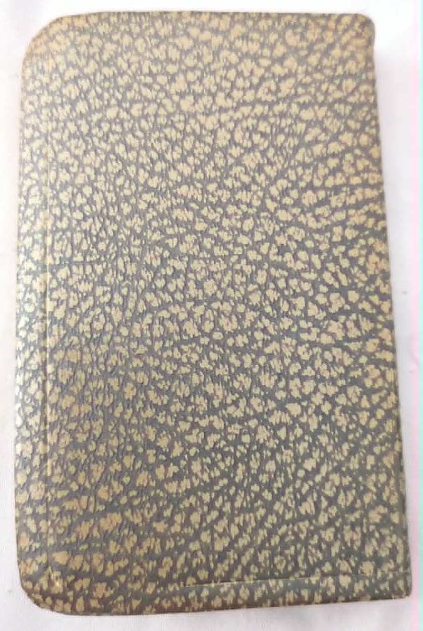 New Testament Psalms Proverbs Gideons Bible Pocket Small Mini Book Brown