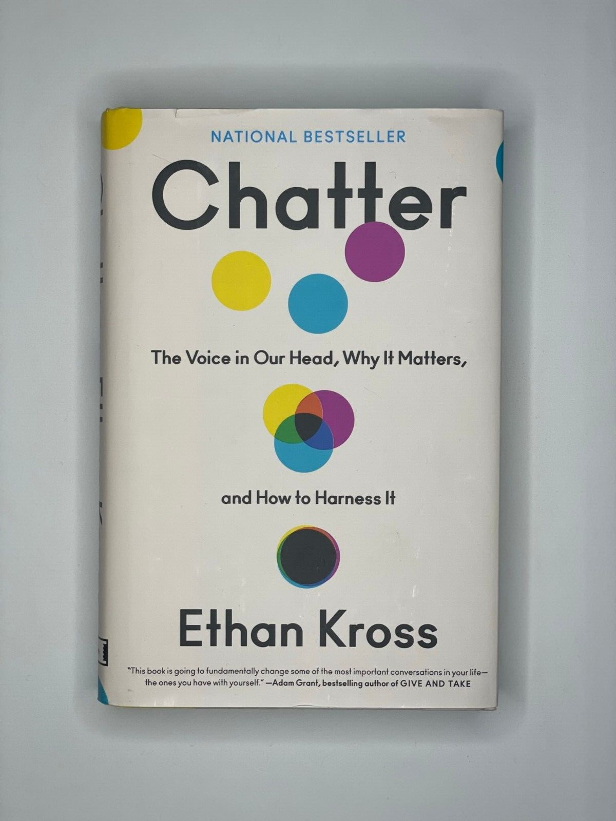 Chatter, By Ethan Kross, Hardcover, Like New Condition
