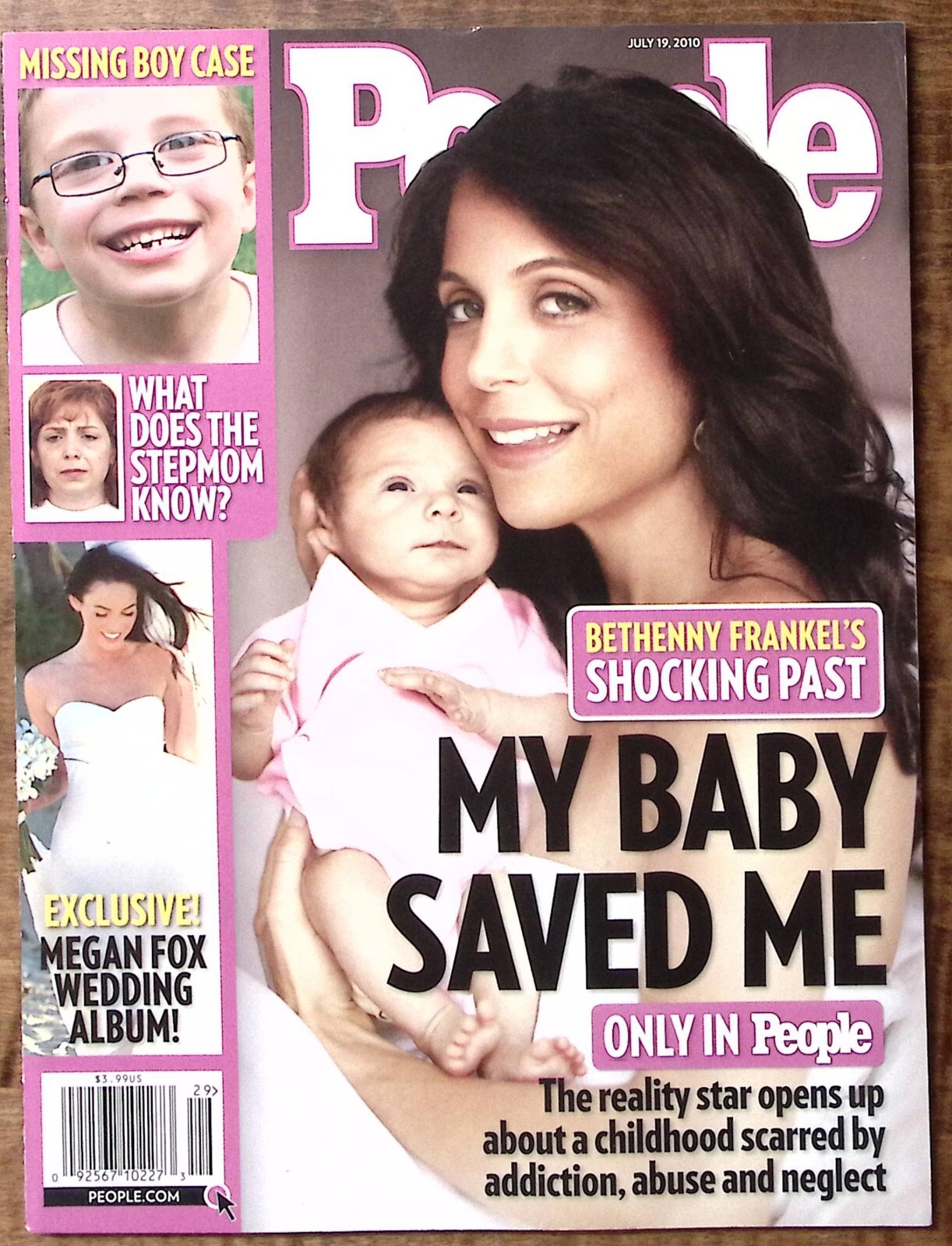 PEOPLE MAGAZINE 7/19/10 BETHENNY FRANKEL SHOCKING PAST MEGAN FOX WEDDING Z5111