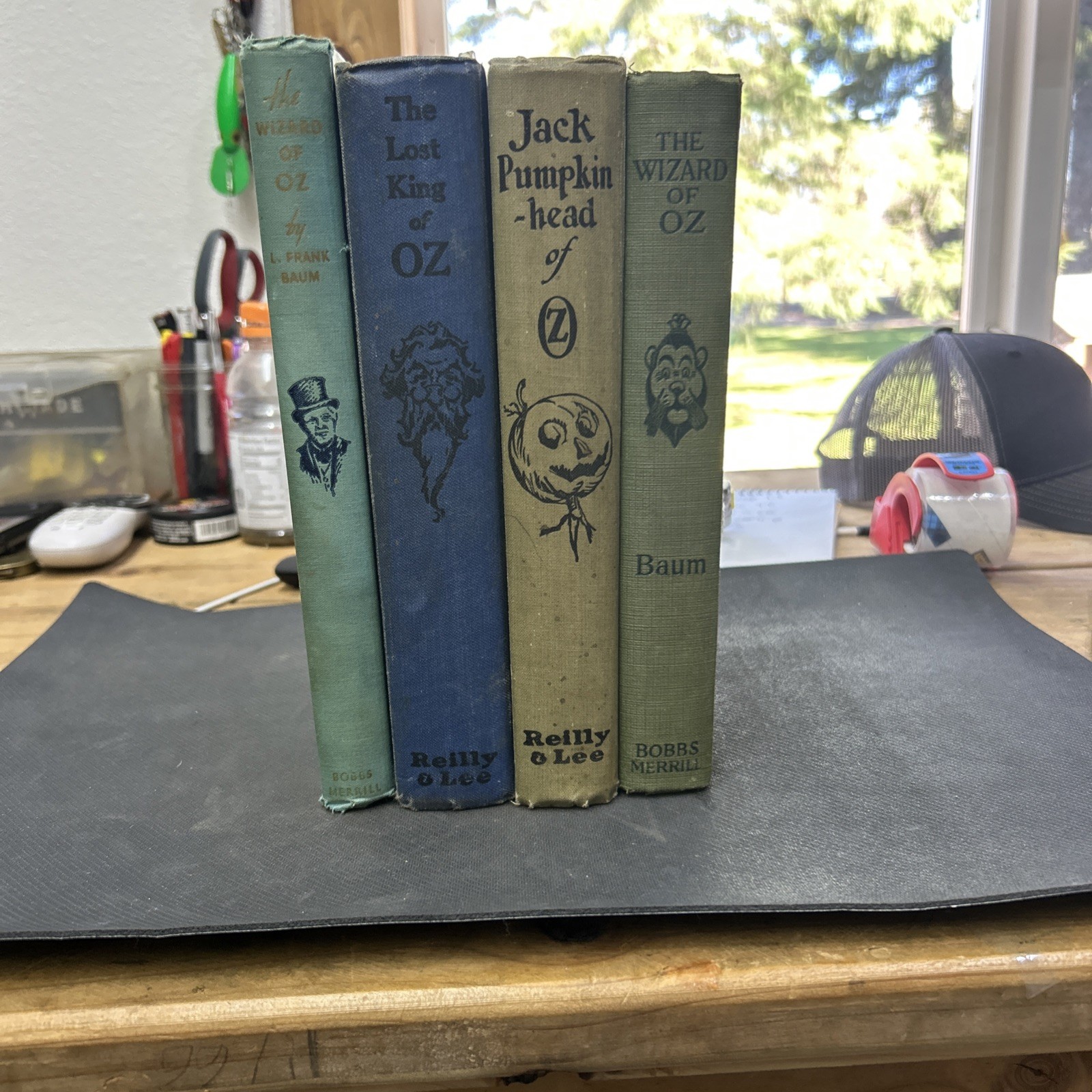 lot of 4 OZ books by L.Frank Baum￼all in good condition very neat oz books