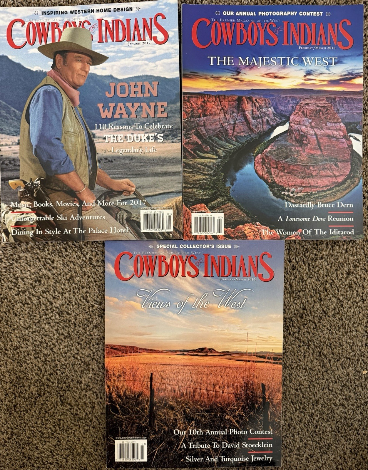 Cowboys & Indians Magazine 2016-2025 Lot of 31