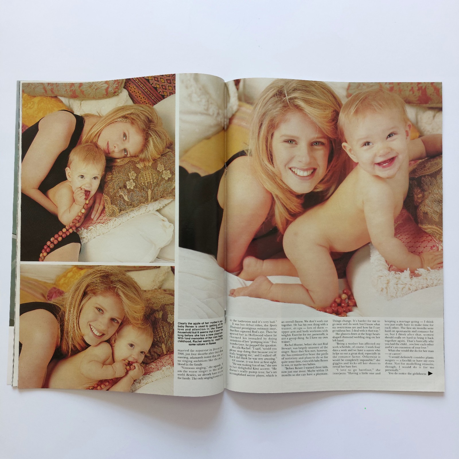 4 x Hello Magazine Bundle – Issues 208/237/265/323 Rod Stewart & Rachel Hunter