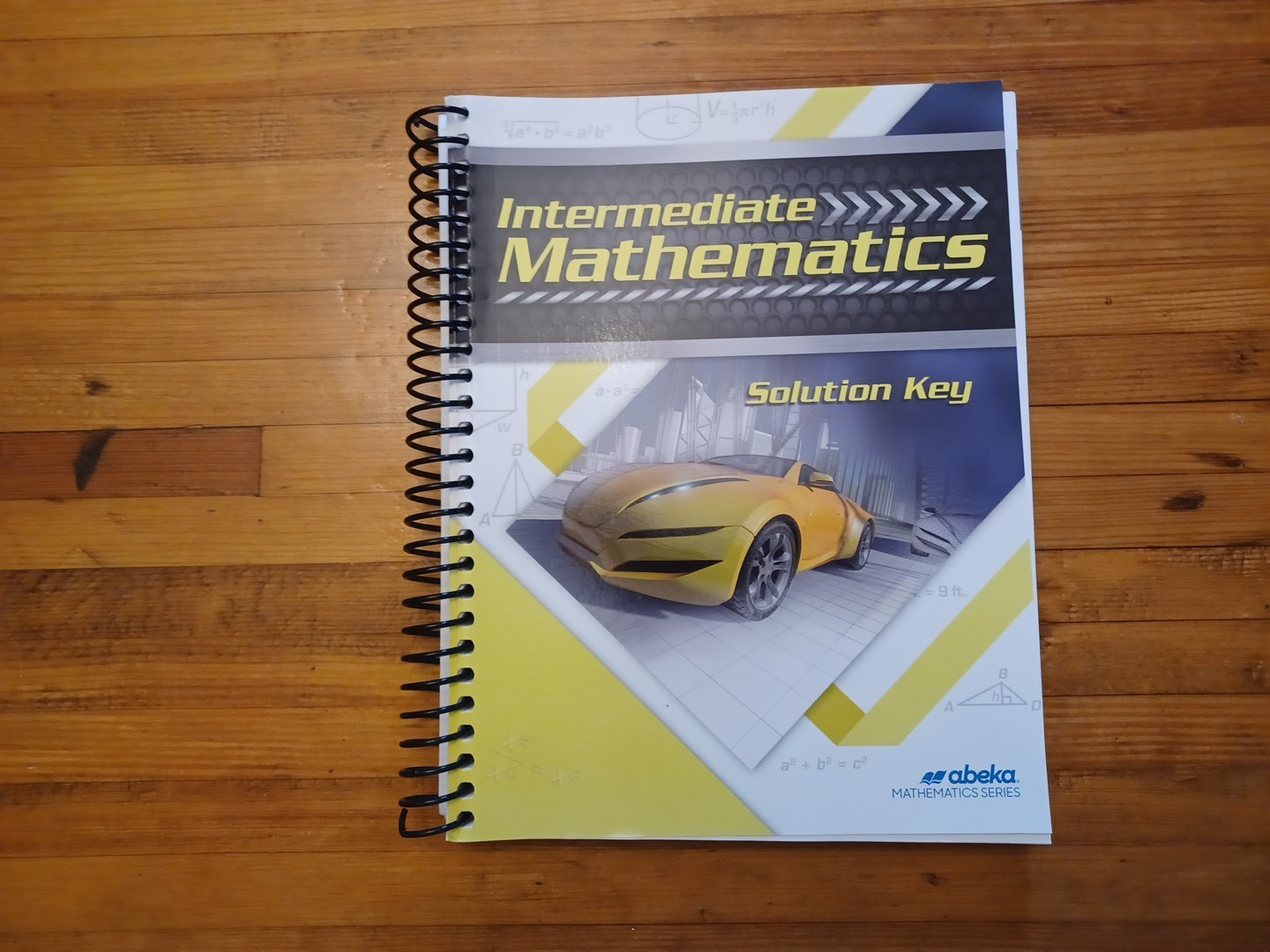 Abeka Intermediate Mathmatics student And Answers kit (5pc) text, quiz, keys