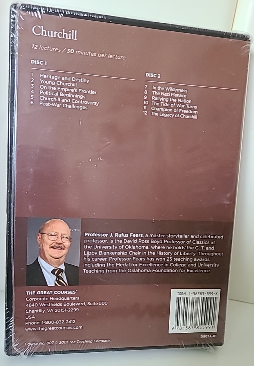 Great Courses BRAND NEW complete sets [DVDs & Course Guidebooks] Various Topics