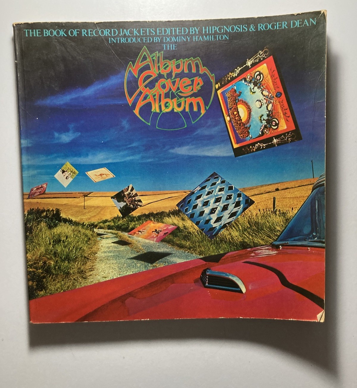 “ALBUM COVER ALBUM Book of Record Jackets” 1977 Hipgnosis & Roger Dean SOFTCOVER