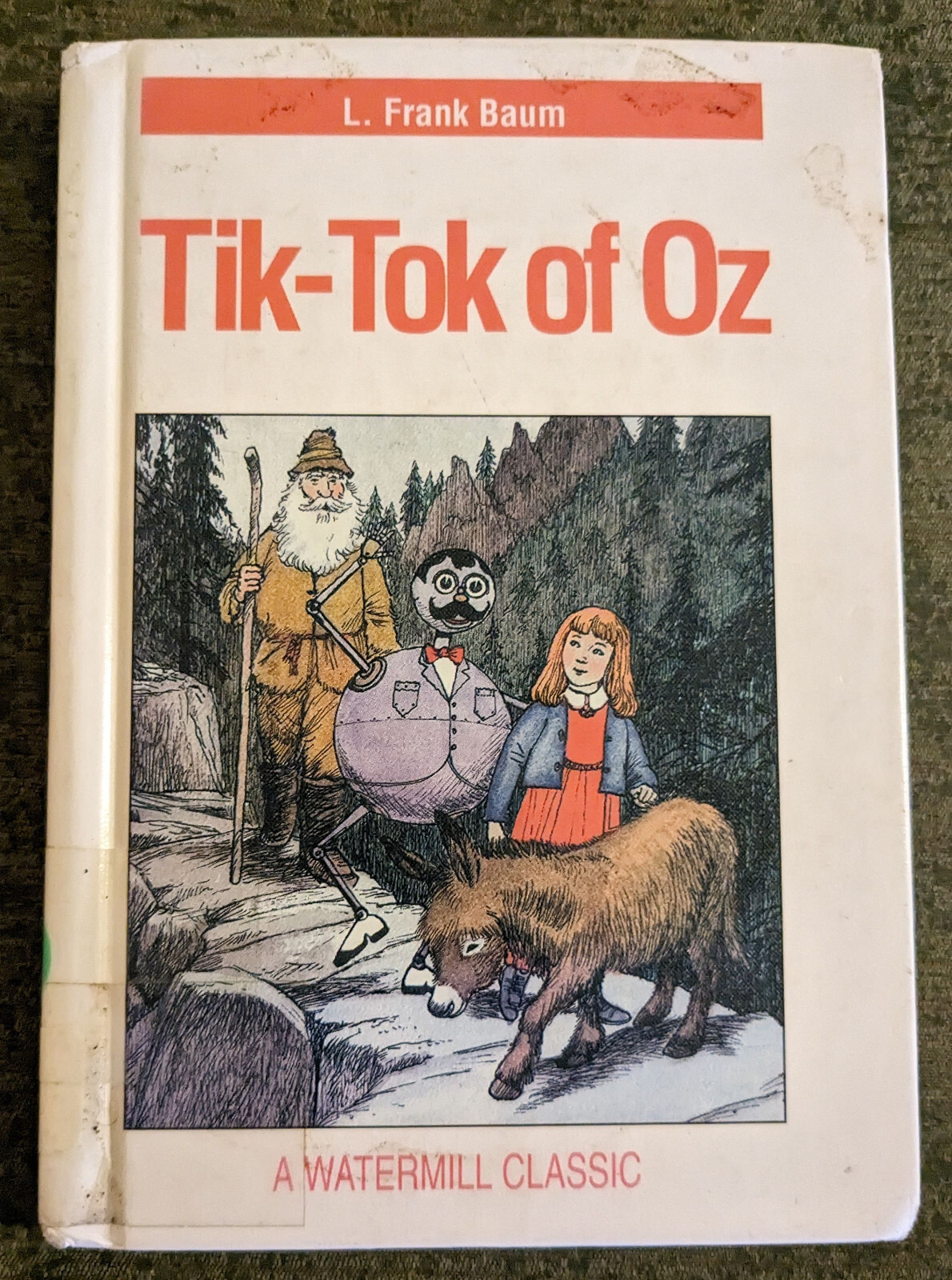 3 Oz Novels by L. Frank Baum : Dorothy + Scarecrow + Tik-Tok – hardcover books
