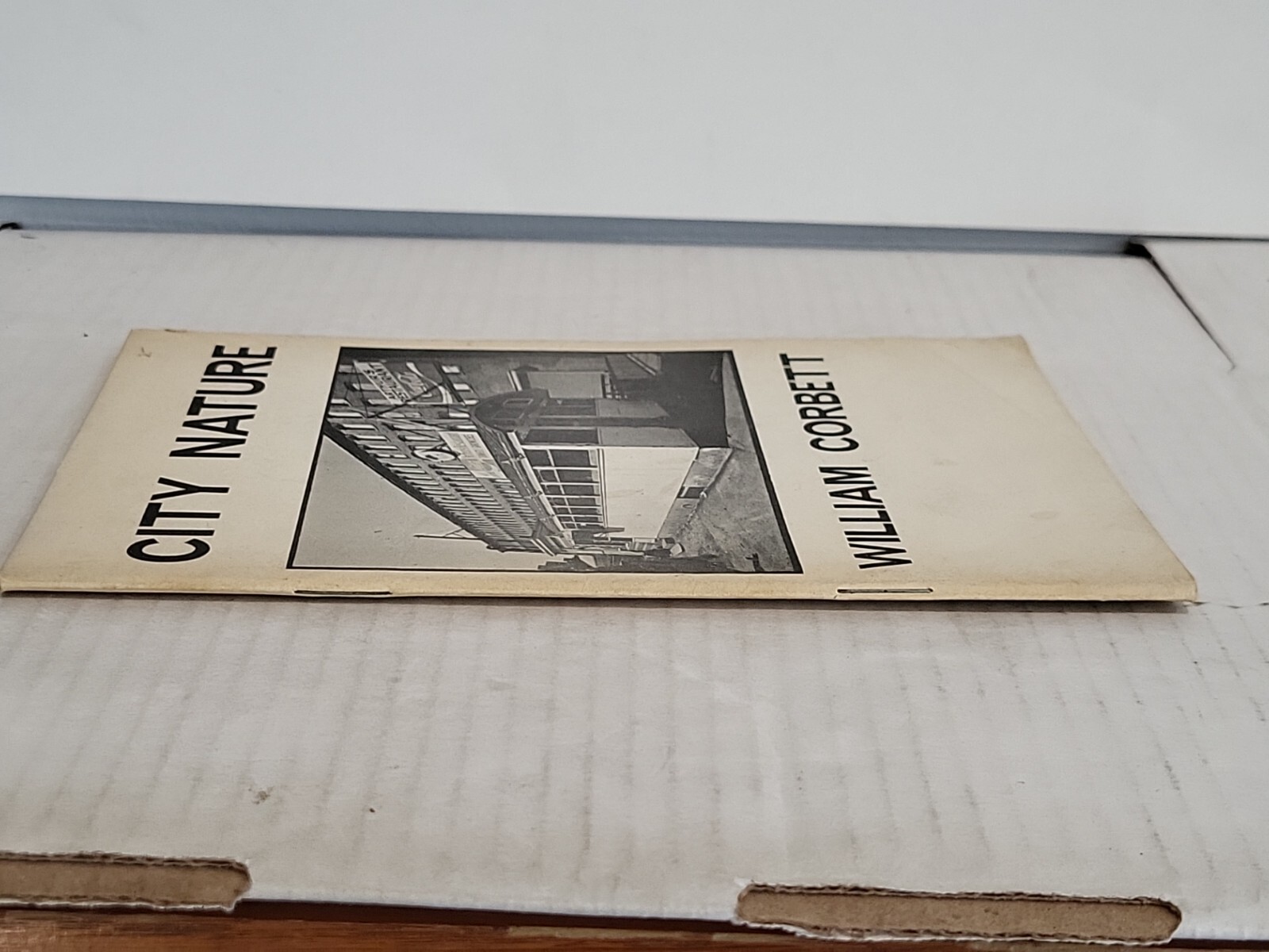 City Nature William Corbett 1975 Poetry Skylark Press Poetry United Kingdom 1st