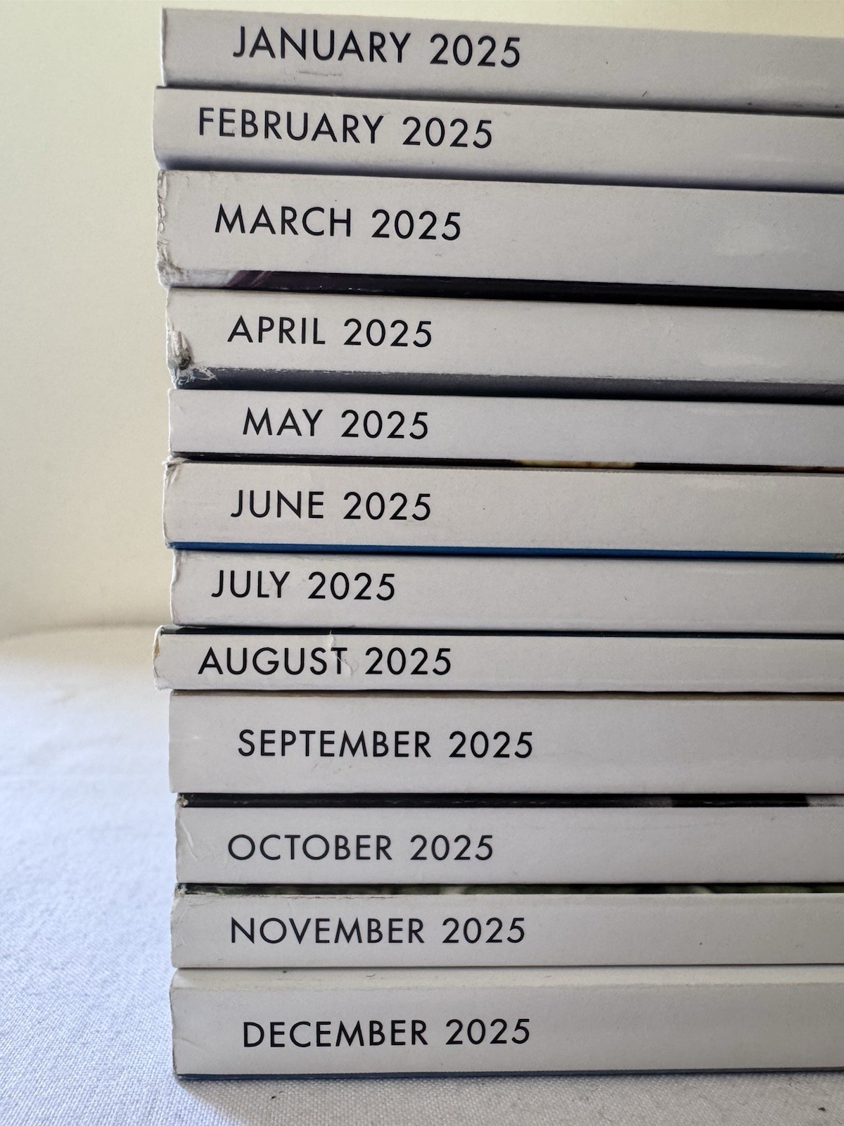 Uk Vogue Magazine 2025 Bundle Whole Year Bundle, Bella Ramsey, Tyla, Hadid, BX80