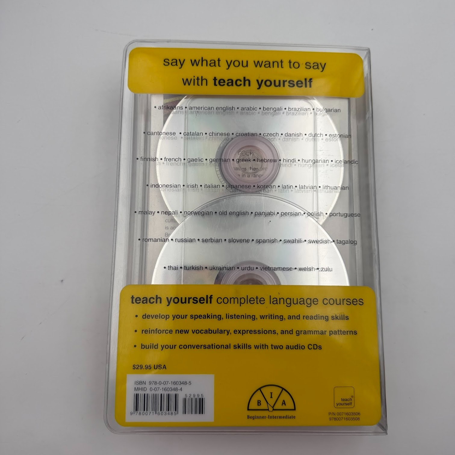 Teach Yourself Portuguese Complete Course with Audio CD&rsquo;s New Edition & Book