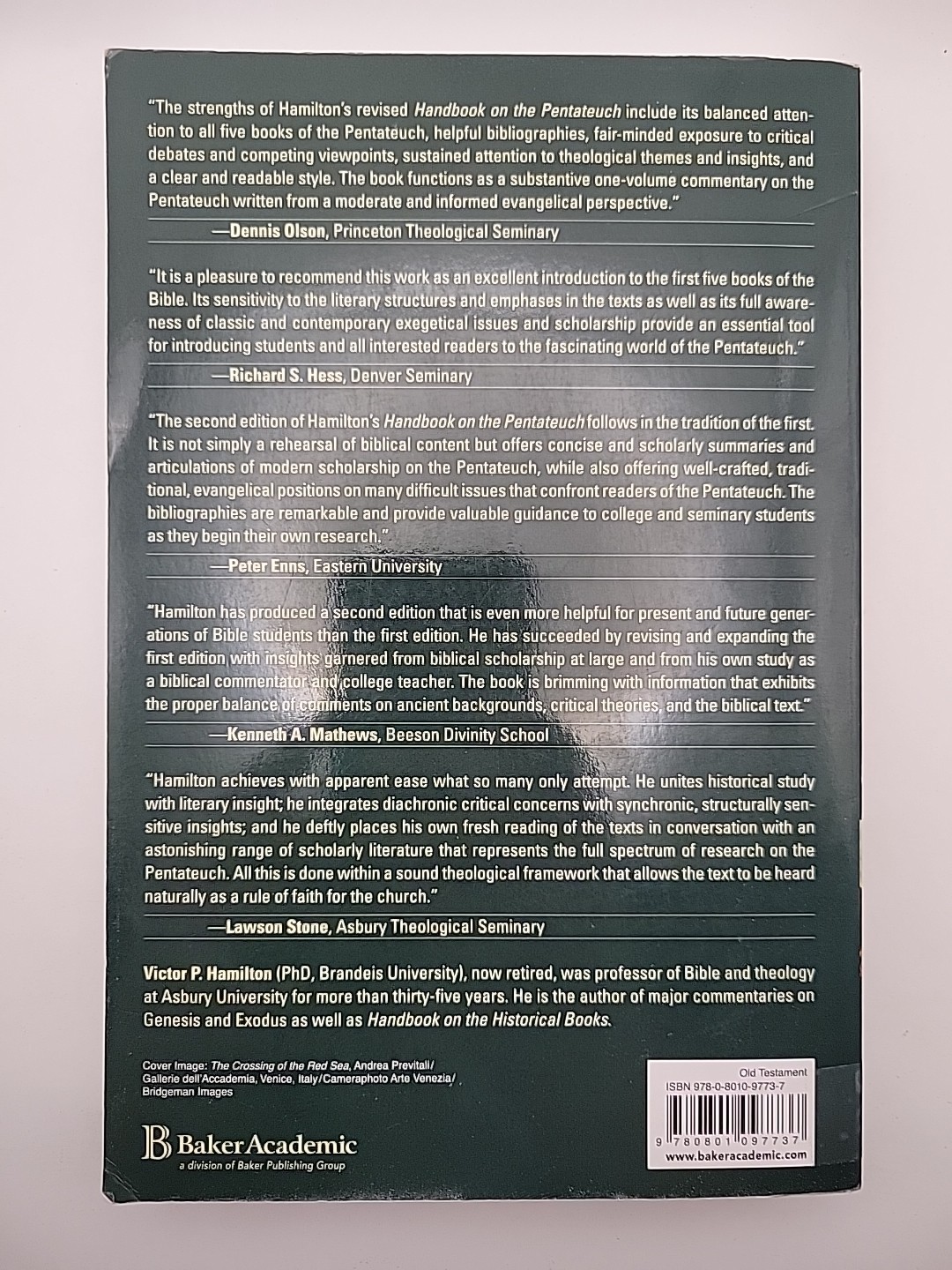 Handbook on the Pentateuch by Victor P. Hamilton (Paperback)