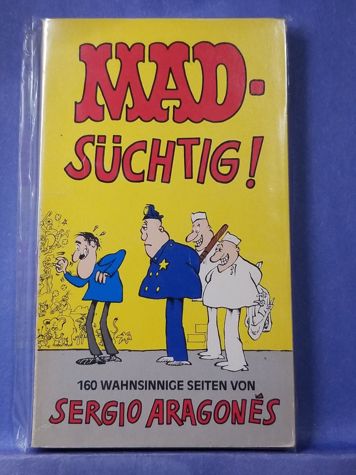 GERMAN MAD Magazine Paperback Book: #28 Deutsches Taschenbuch 1980 1st FN