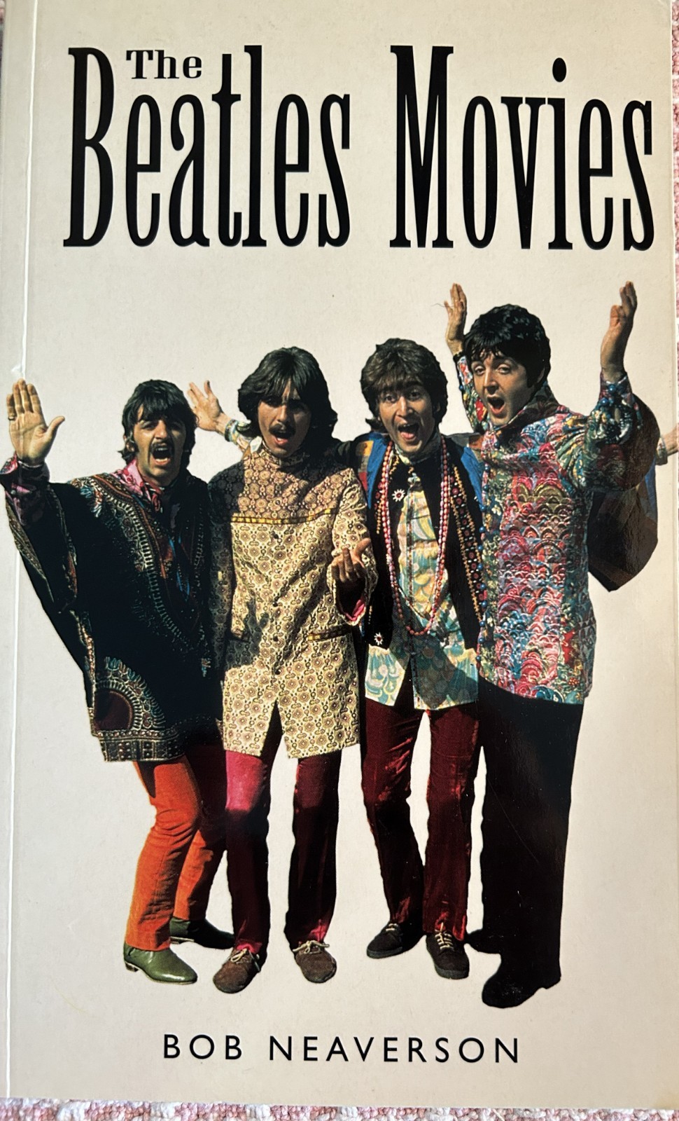 1997 TRADE PB BOOK « THE BEATLES MOVIES » Neaverson Films Filmography Discography