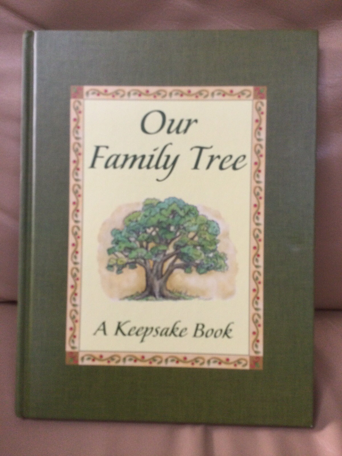 Our Family Tree ~ A Keepsake Book ~ Generations ~ Weddings ~ Hobbies ~ 76 pp.