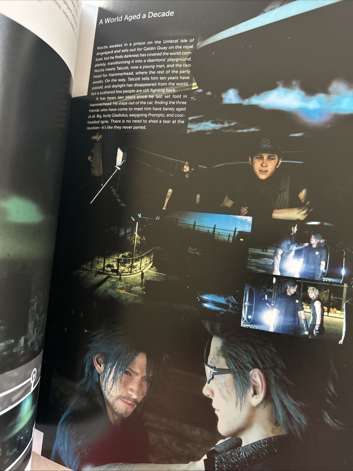 Final Fantasy XV Official Works Hardcover Br3