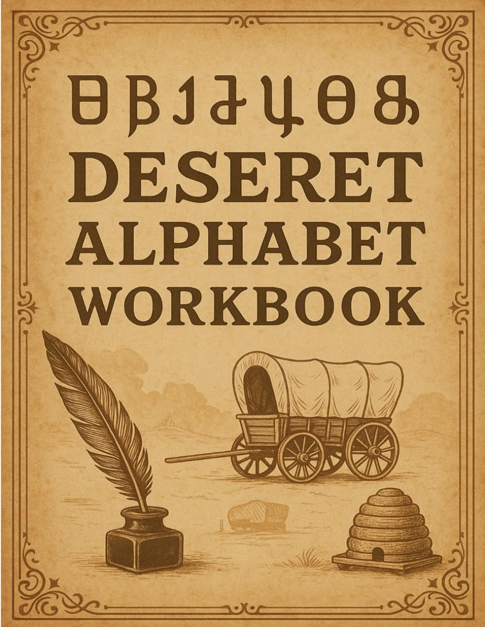Deseret Alphabet Workbook: Learn to Write and Read the Forgotten Mormon Script w