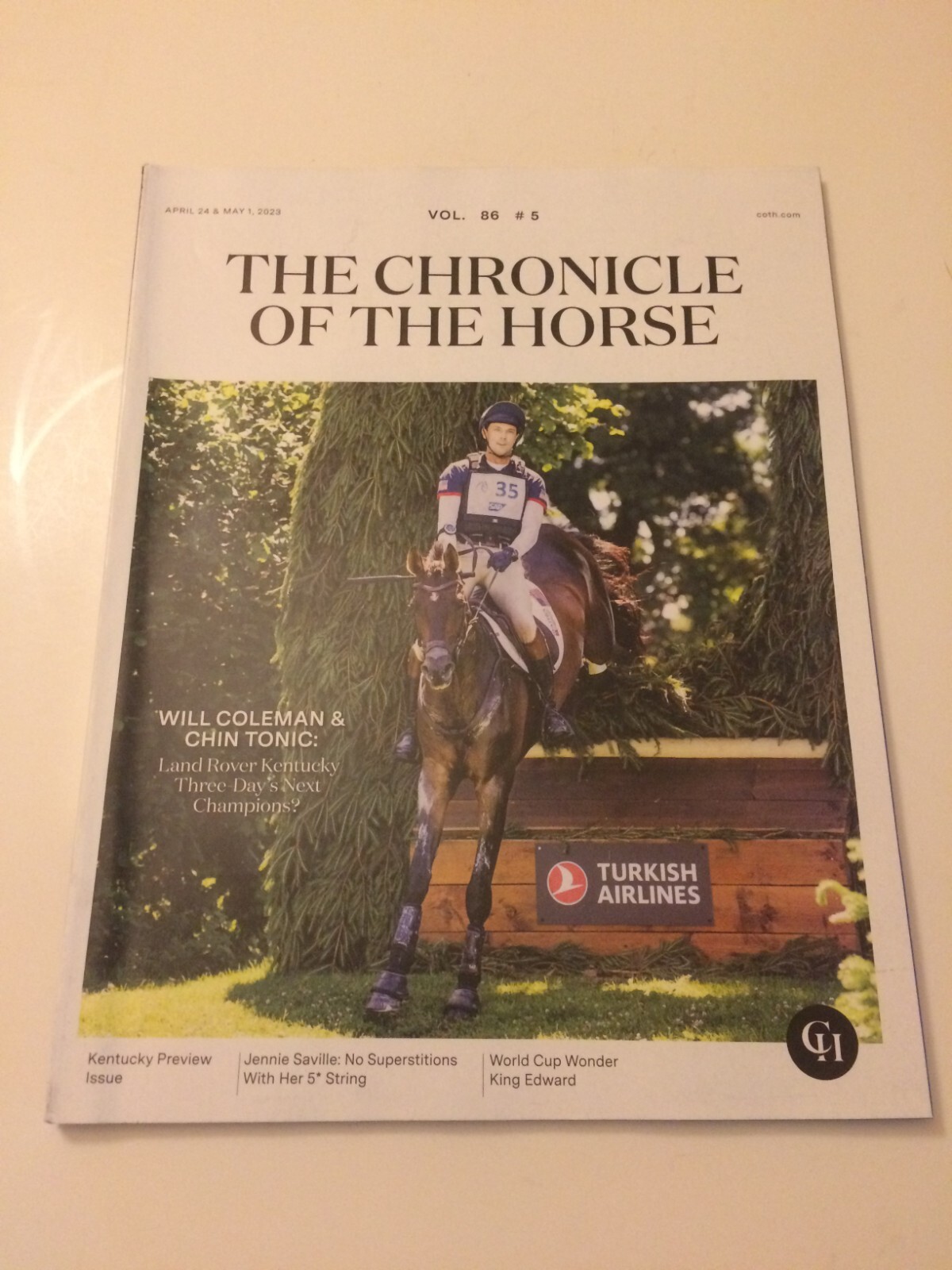 Chronicle of the Horse Magazine~NEW~$3 Each~June July/Aug Sept Oct/Nov 2024