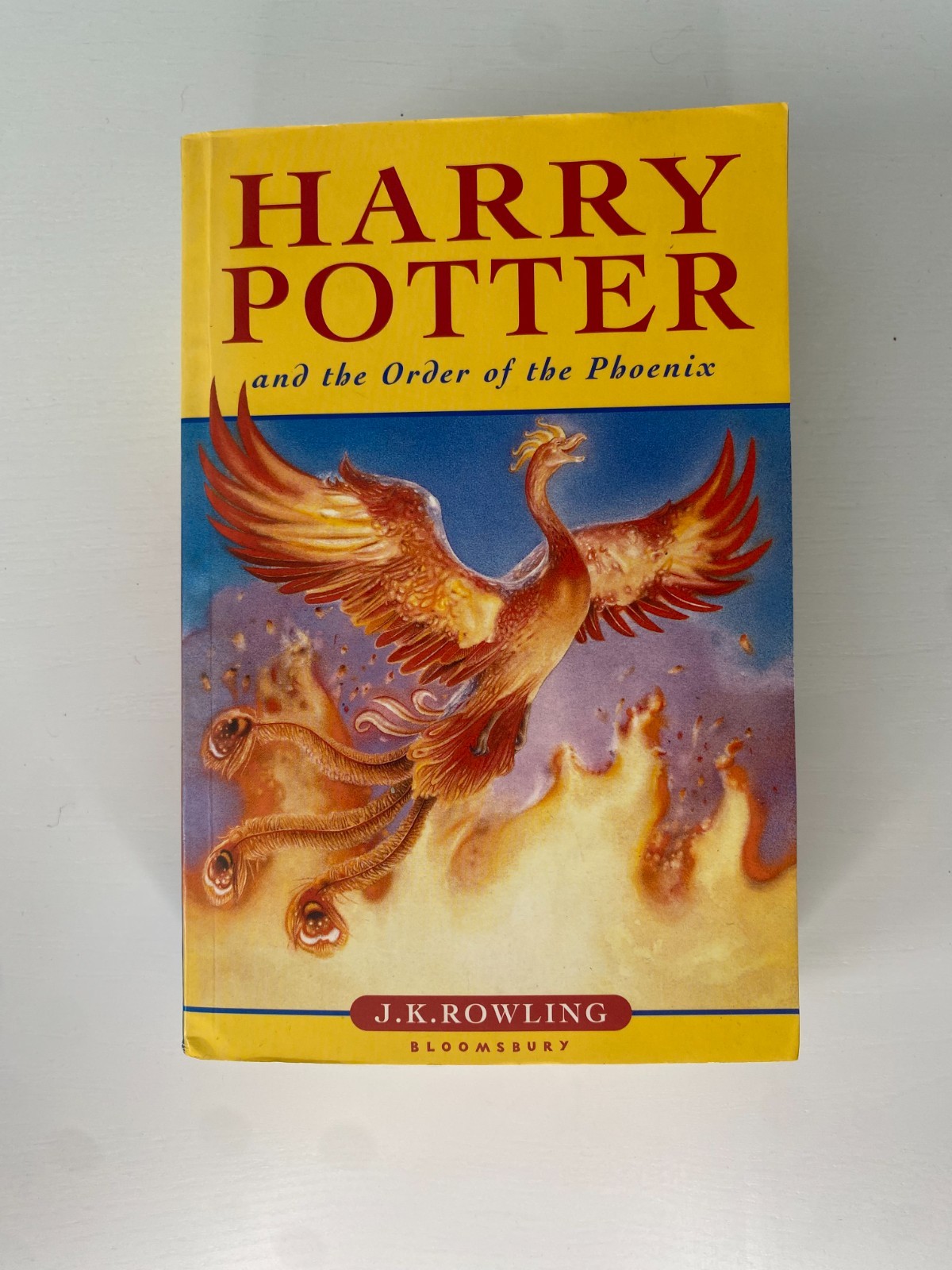 Harry Potter and the Order of the Phoenix First Edition UK Paperback