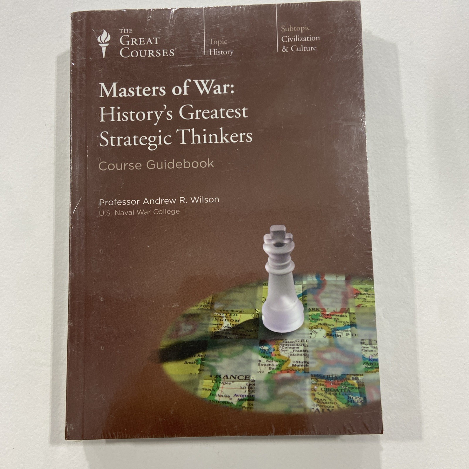 Masters of War: History&rsquo;s Greatest Strategic Thinkers (Great Courses DVD Book)