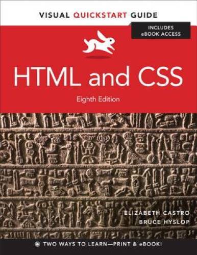 HTML and CSS: Visual QuickStart Guide (8th Edition) – Paperback – GOOD