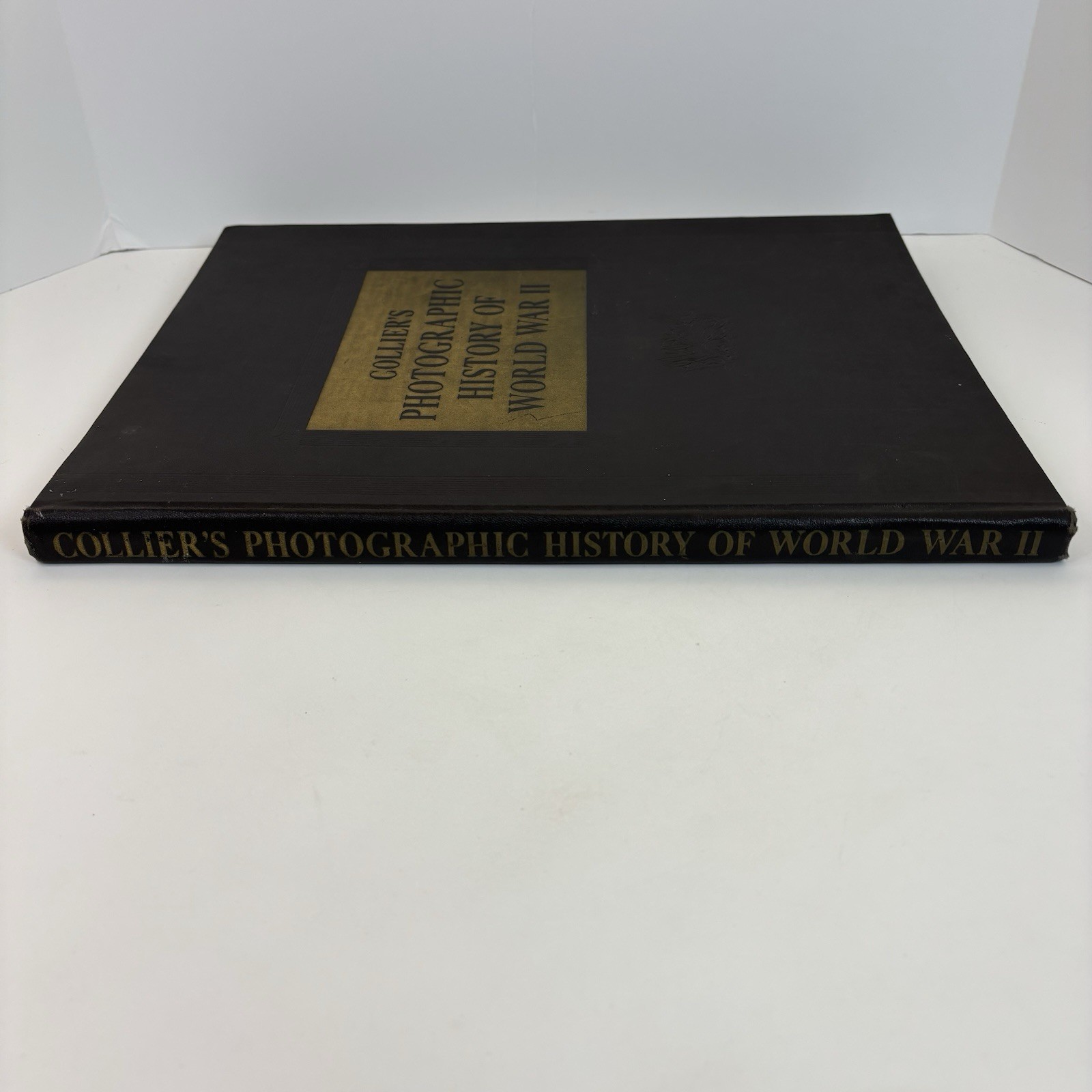 Collier&rsquo;s Photographic History of World War II Hardcover 1946 272 pages WWII C6