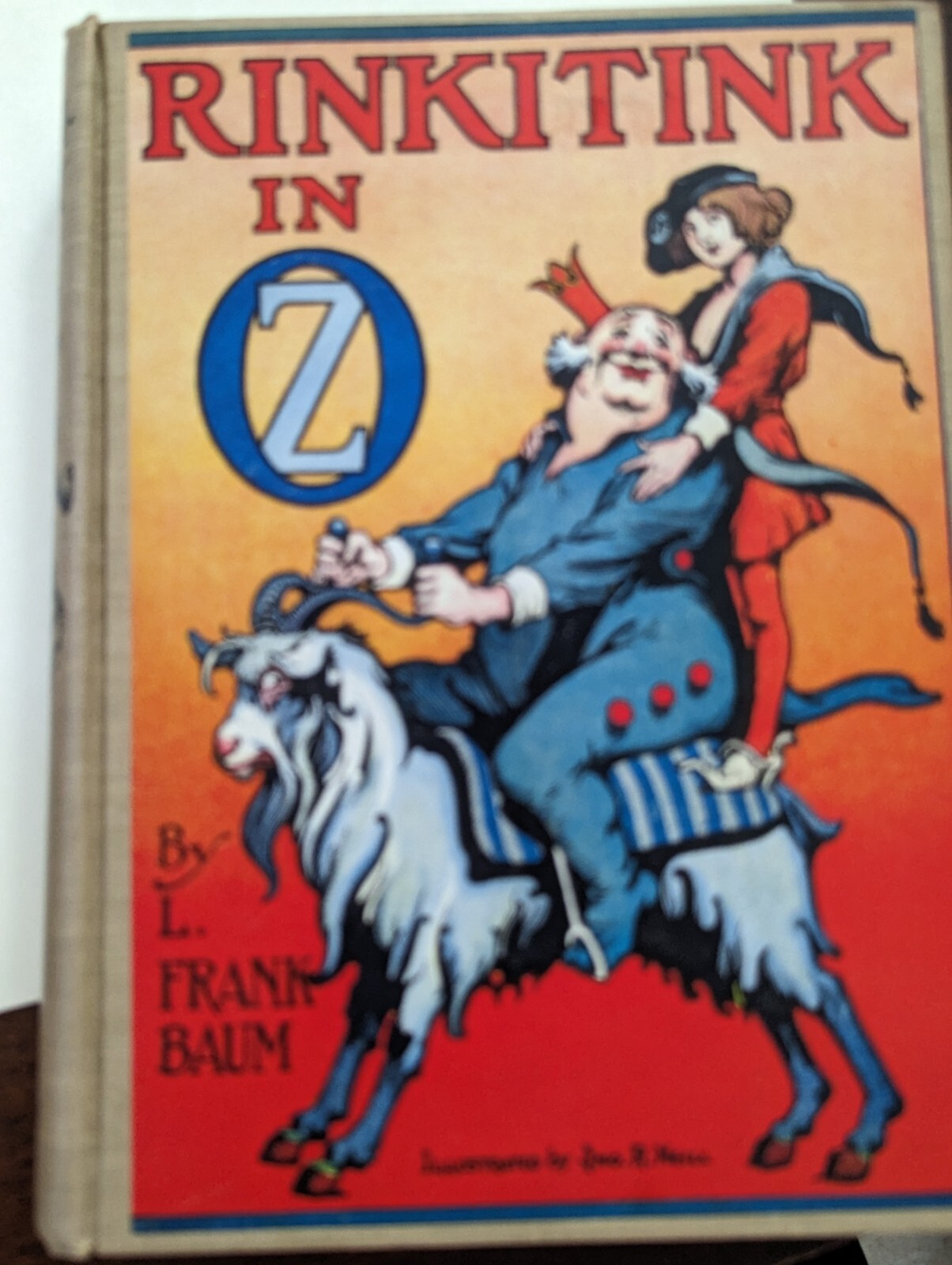 RINKITINK IN OZ L. Frank BAUM Reilly & Lee 3rd Edition Excellent Cond.