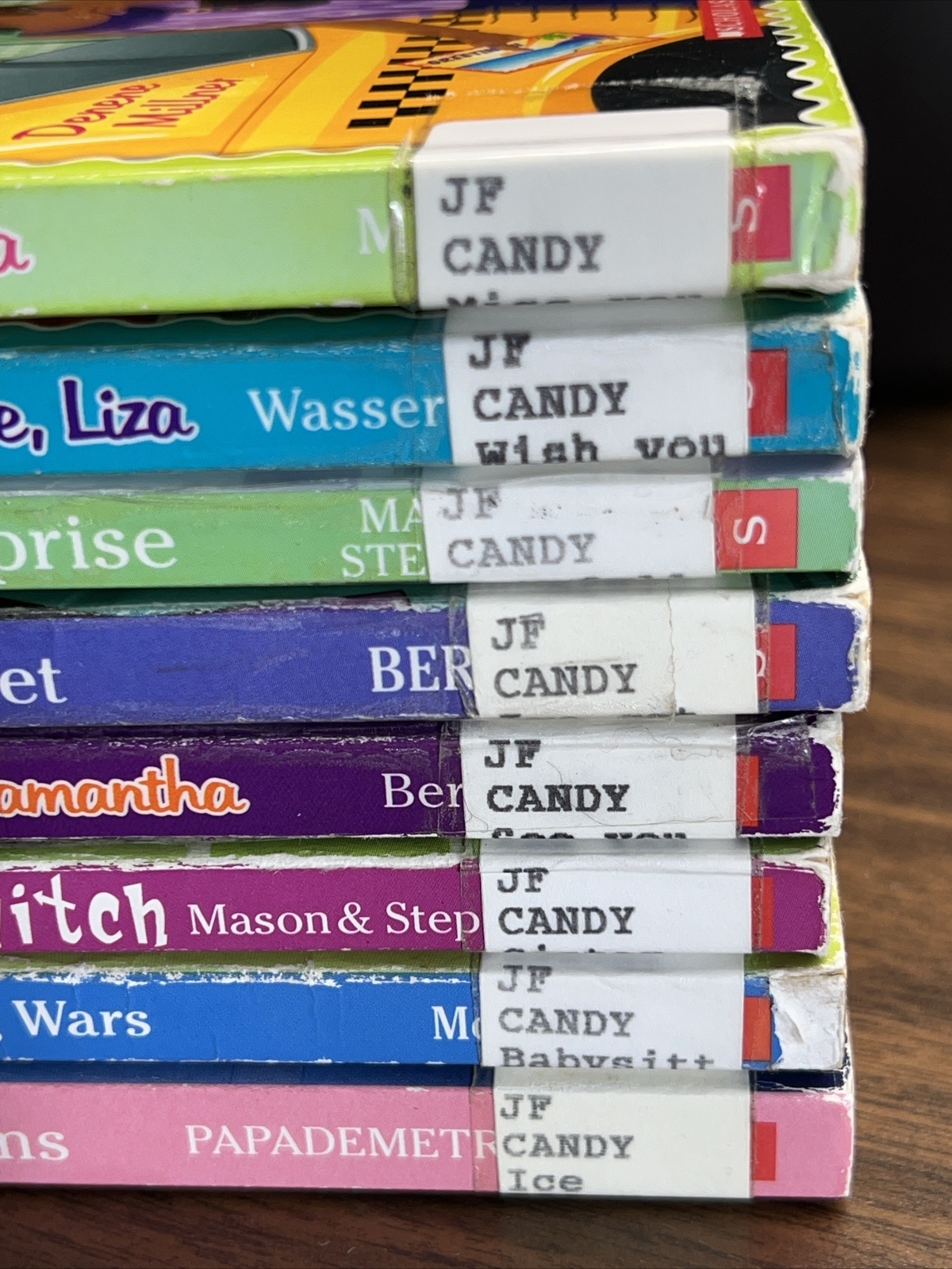 Candy Apple Books Lot of 8 Series Chapter Scholastic RL4 9-12 Girls Used