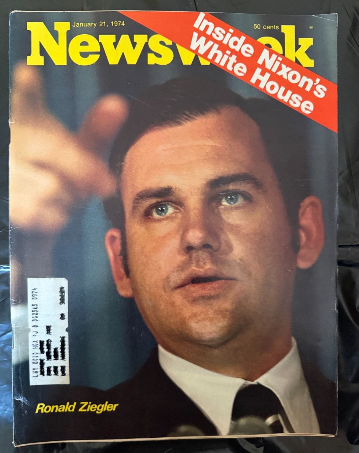 Newsweek – January 21, 1974 – Ronald Ziegler – Watergate